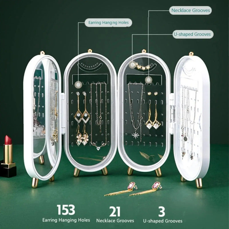 Book Jewellery Box With mirror