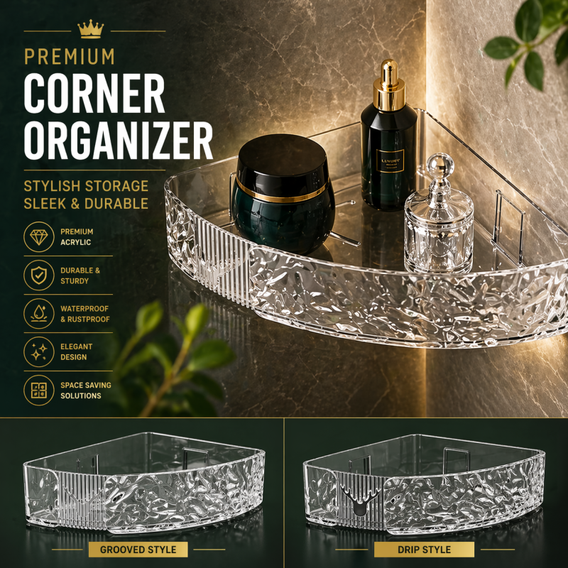 Durable Punch Bathroom Storage Rack Wall Storage Rack