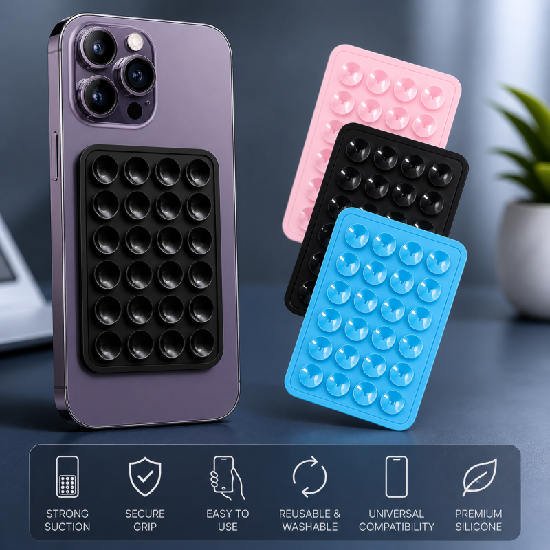 Silicone Suction cup phone holder