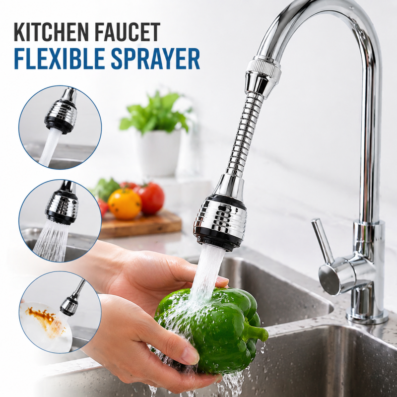 360° Rotatable Adjustment Faucet Extension Water Saving Kitchen Sink Faucet bathroom faucet, Kitchen Faucet Shower filter head water saving