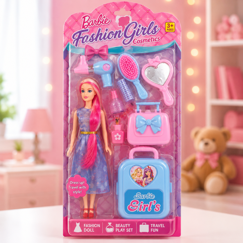 Barbie Doll Set for Girls