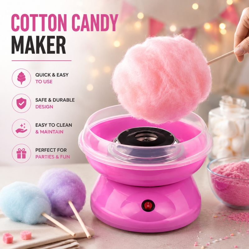 Portable Cotton Candy Maker Cotton Candy