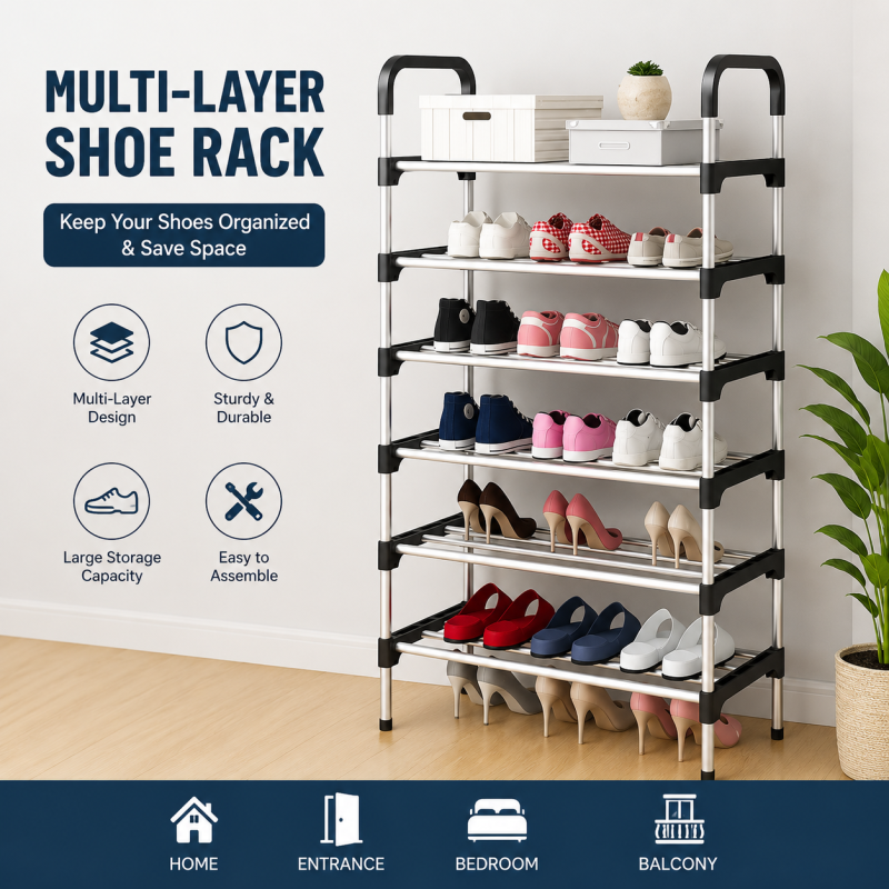 Steel shoe rack ( 6 Layer)