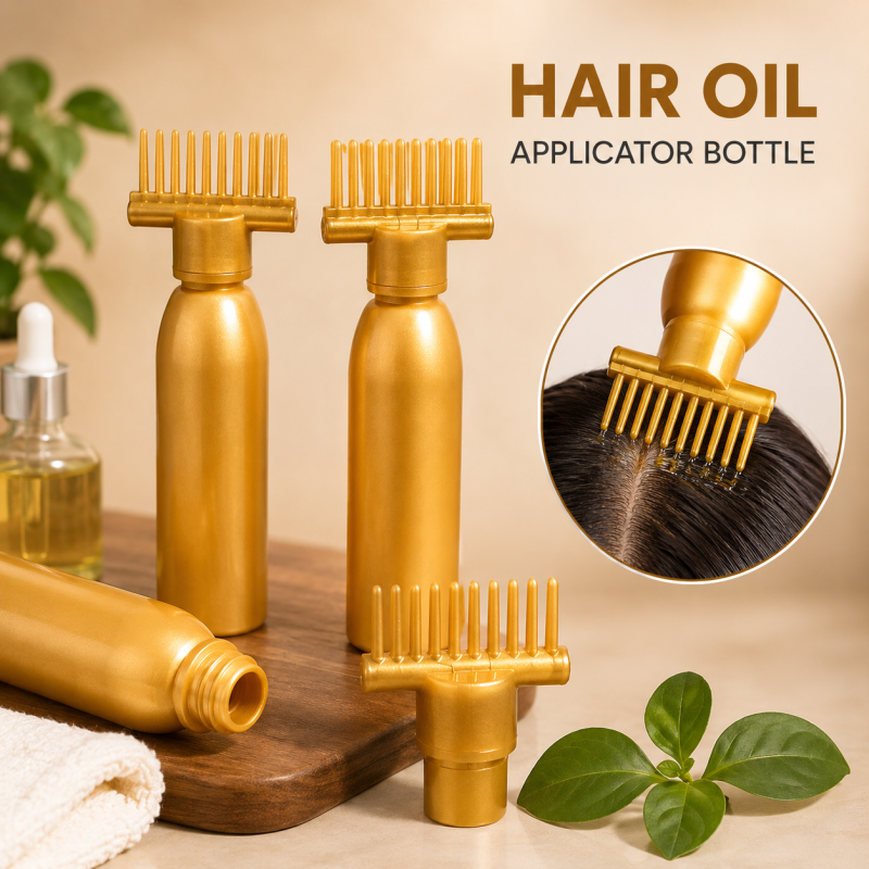 Oil Comb Bottle (Yellow)