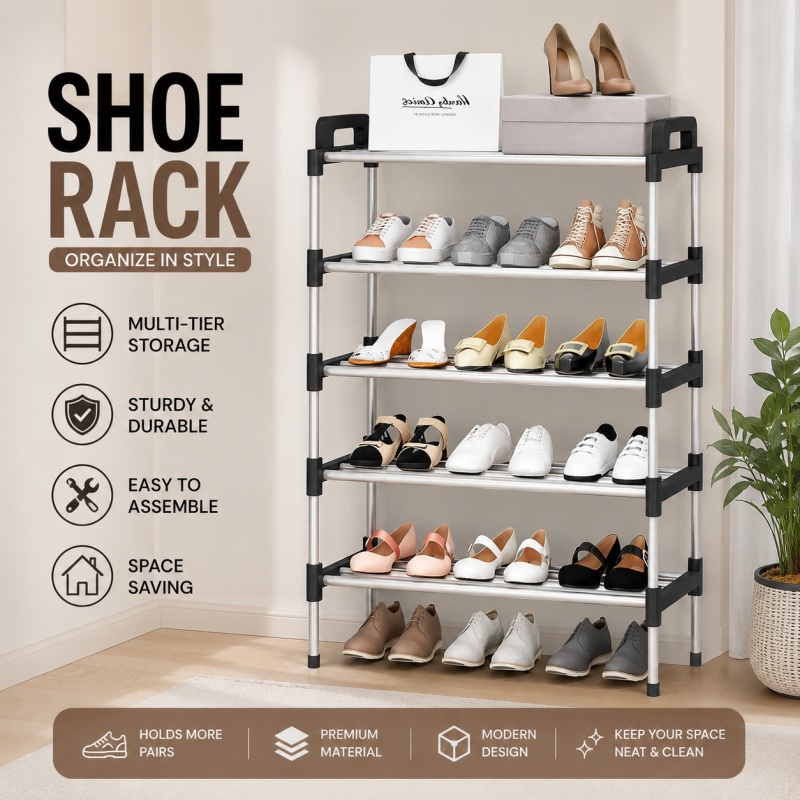 Steel shoe rack ( 5 Layer)