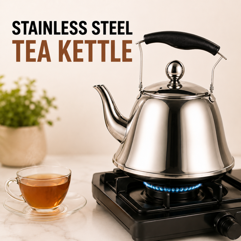 Stainless steel teapot kettle