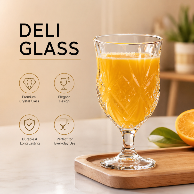 6 PCs Delisoga Glass set | K325C
