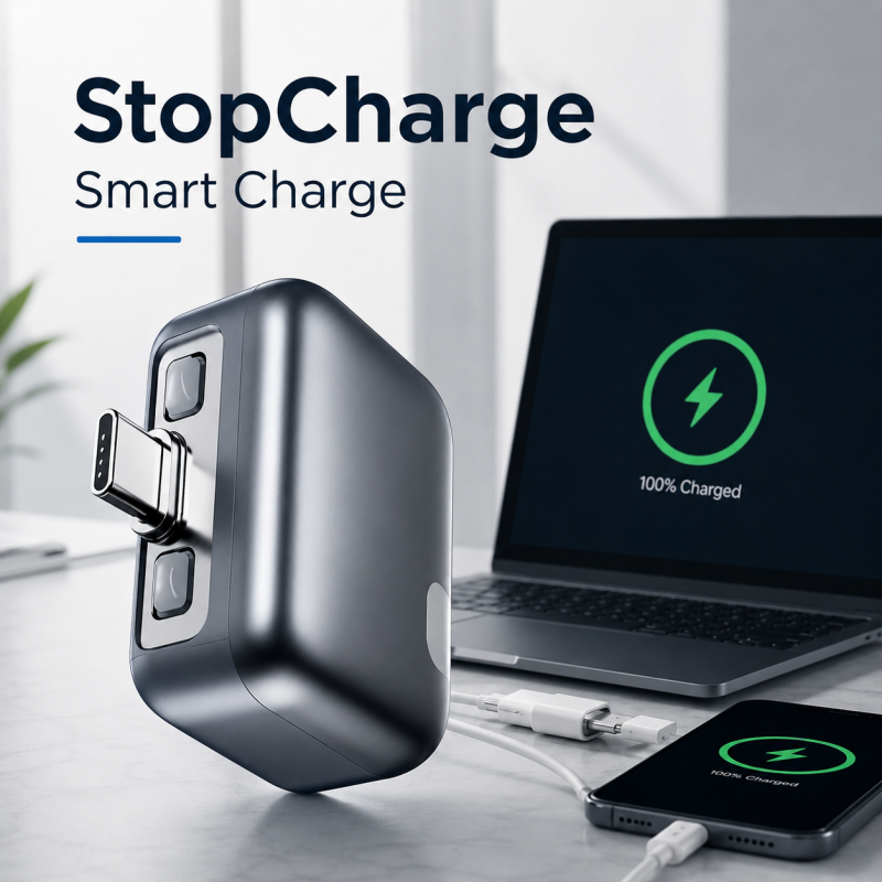 Smart Power Auto Disconnector – Type-C Charging Cut-Off Protector