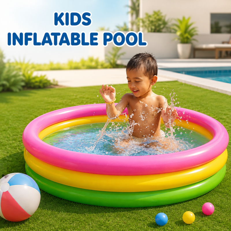 intex wet set collection Best Swimming Pool - Rainbow Cloud Baby Play Pool For Kids (Shopper packing)