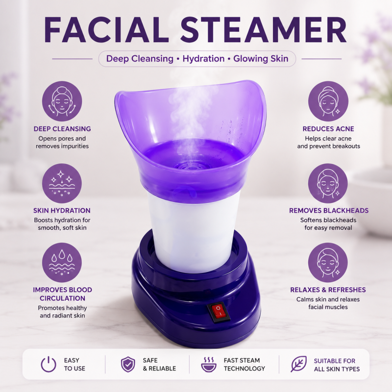 Single The Steam Facial - Steamer & Inhaler For Blocked Nose