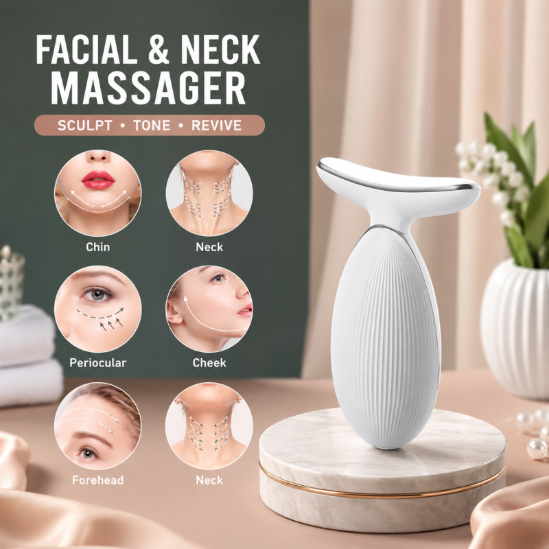 Generic Intense Pulsed Light Wrinkles Reducing Instrument - Facial Machine - Anti-Aging Skincare Device - Modern Style -