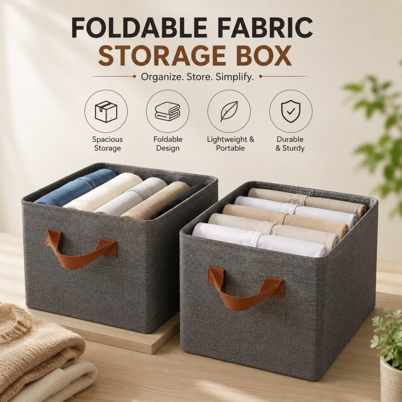 Foldable jeans organizer (with rod)