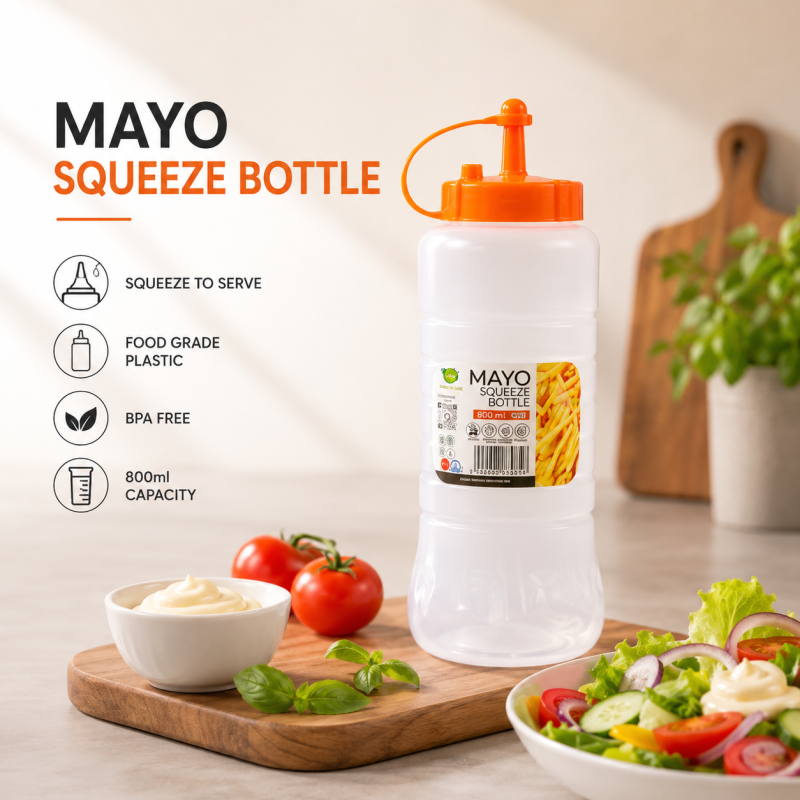 Mayo Squeeze Bottle large 1000ml