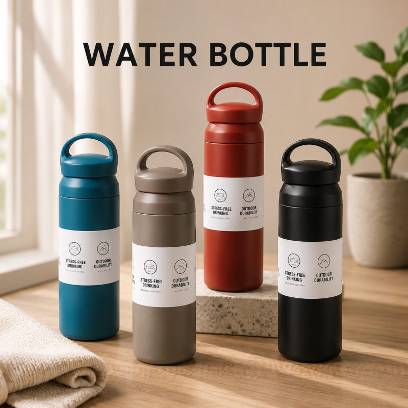 Vacuum Insulated Stainless Steel Water Bottle – Hot & Cold Thermal Flask( 500ML)