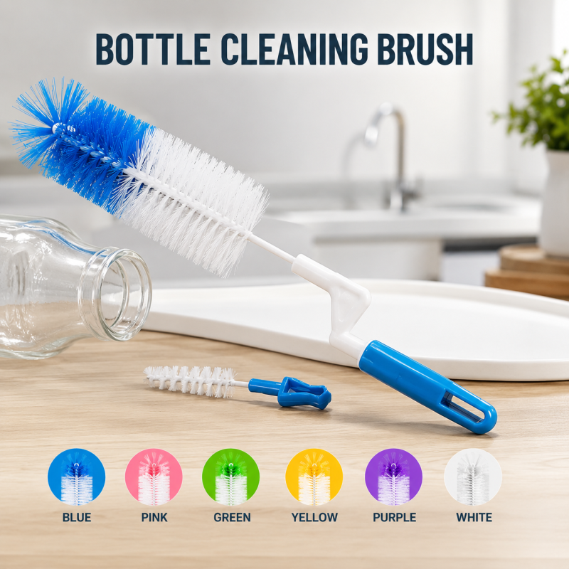 2 Pcs Feeder Cleaning Brush