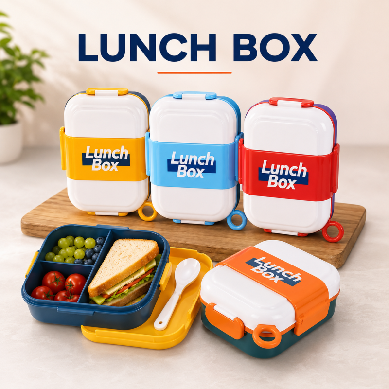 YUMBOX Lunch Box (3 Compartment Kids Lunch Box)