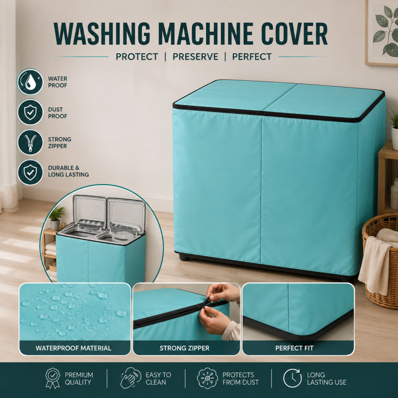 Washing Machine Cover water proof For duable Washing Machines
