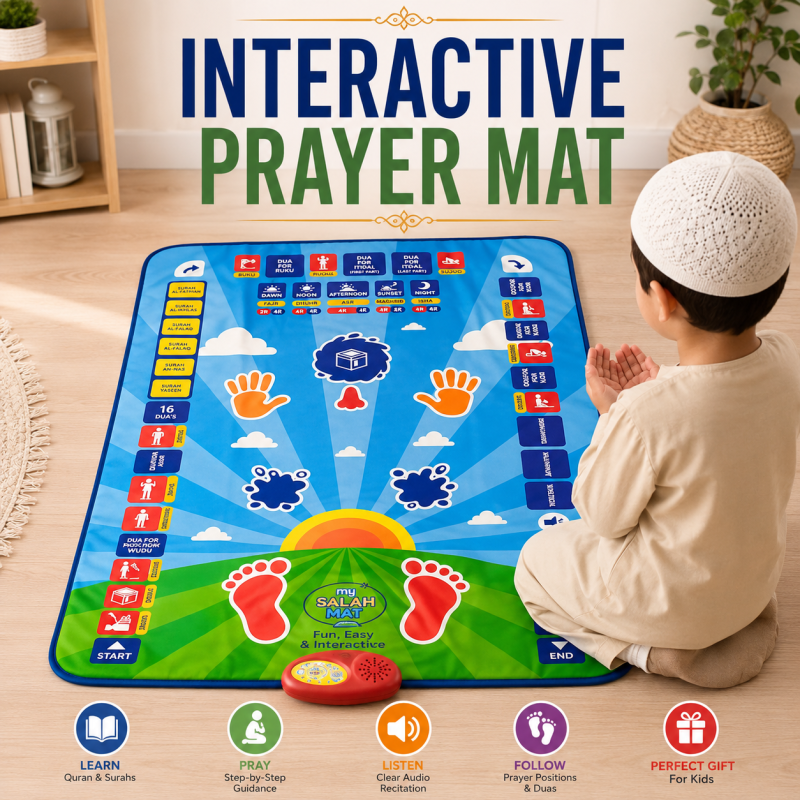 Educational Prayer Mat For Kids
