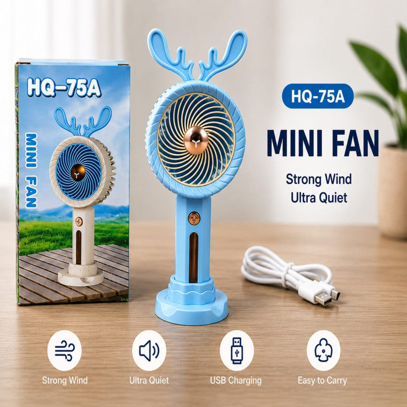 Usb Portable Mini Fan Rechargeable Fan Handheld Fan
