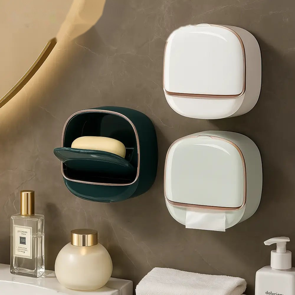 Luxury Wall Mounted Soap Box (High Quality Imported)