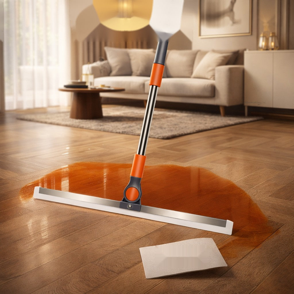 Multi-Functional Floor Wiper Mop – Heavy Duty Water and Foam Remover for Bathroom, Kitchen & Tile Cleaning