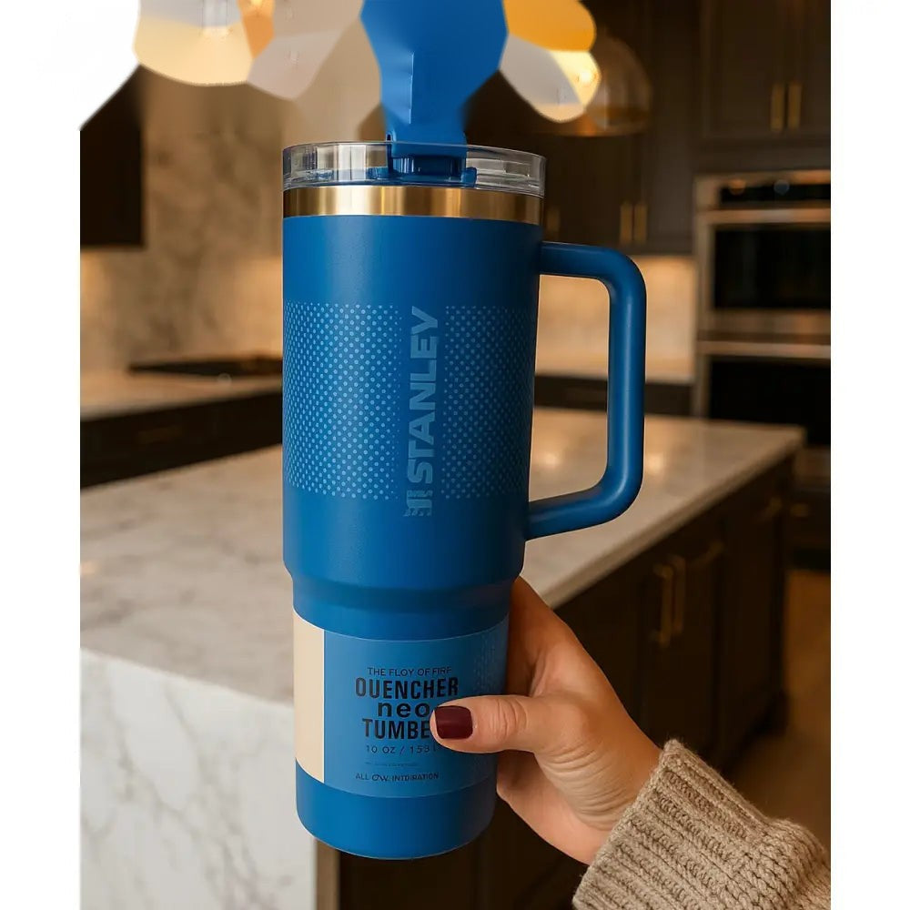 Stanley Quencher H2.0 FlowState™ Tumbler – Deep Ocean Blue | 40 oz
