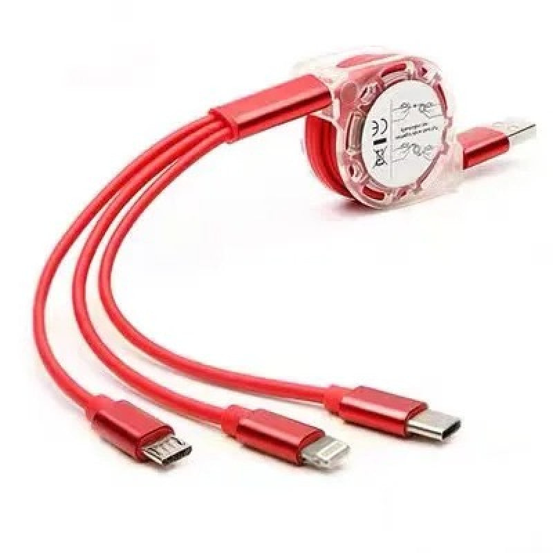 Portable charging Cable (3 in 1)