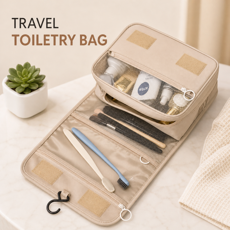 Waterproof Travel Cosmetic Bag Toiletry Bag Multifunction Organizer Bag Portable Makeup Pouch Carry on Toiletry Bag