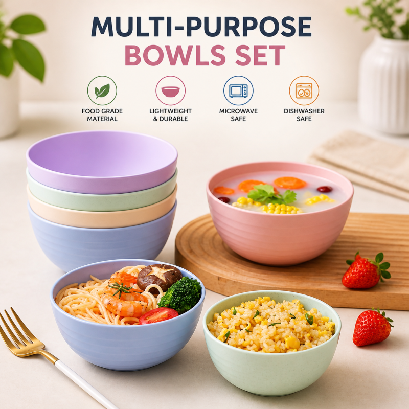 Soup bowls set