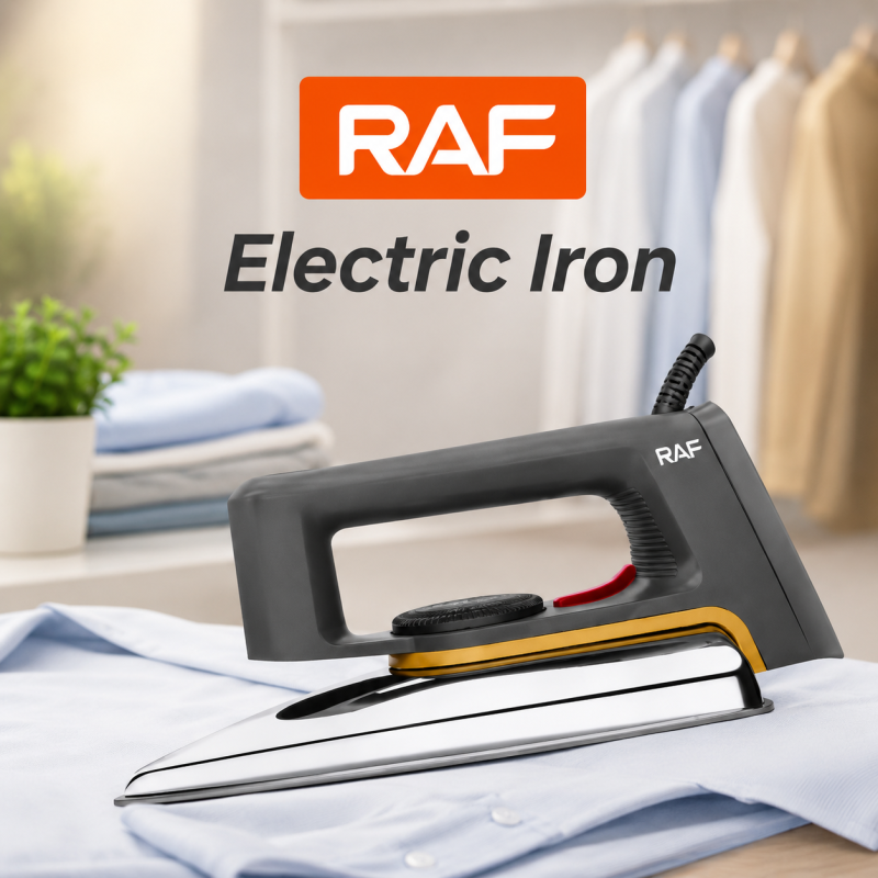 Electric Iron | RAF Dry Iron R-1108 | Non-stick Soleplate