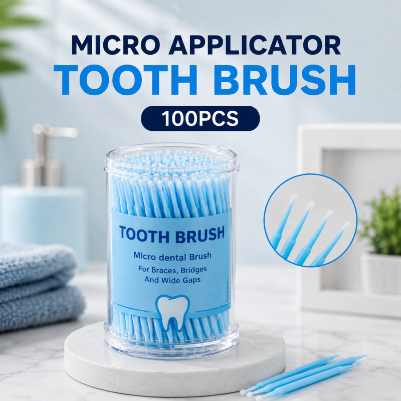 Dental Floss high-quality micro applicator brushes( 200 Pcs )