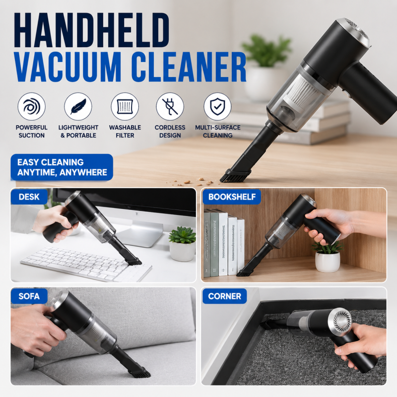 2 in 1 Car vaccum