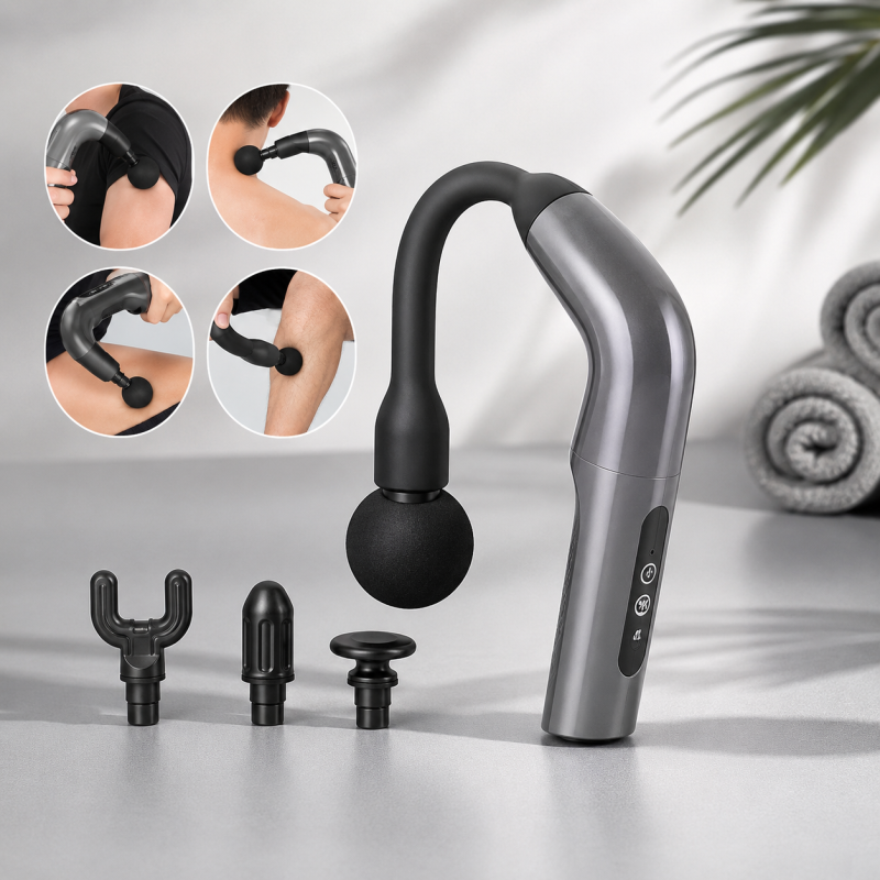 Massage Gun Electric Muscle Massager for Pain Relief – Rechargeable