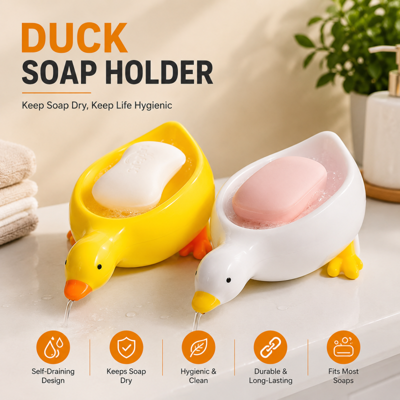 Duck Shape Soap Holder Soap dish Bathroom Accessories