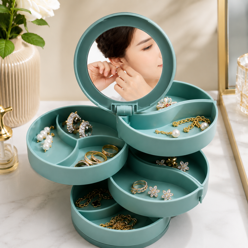 4 layer Jewellery organizer