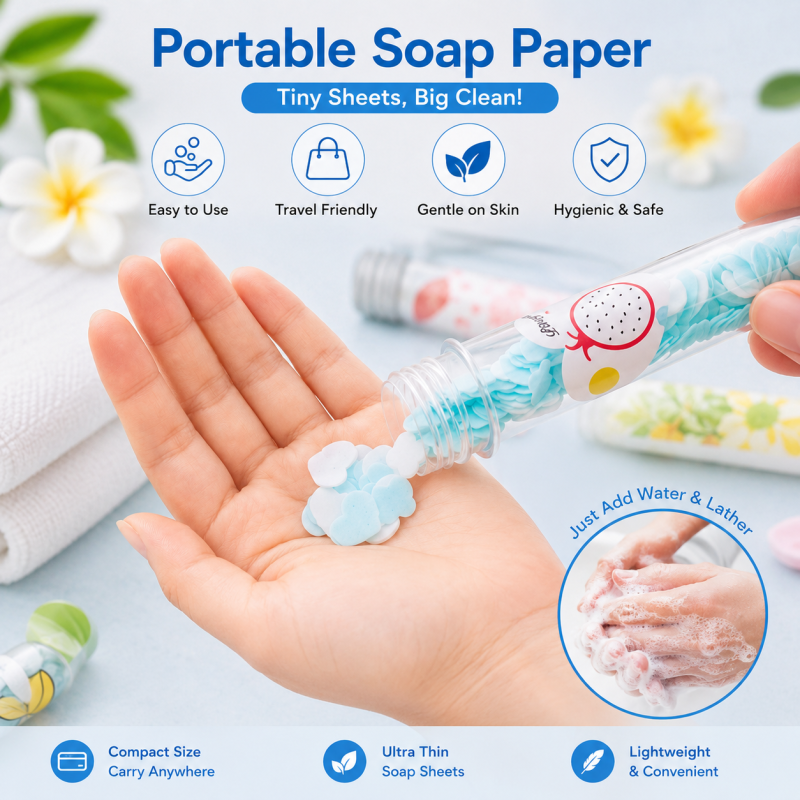 Flower Paper Soap (Tube)