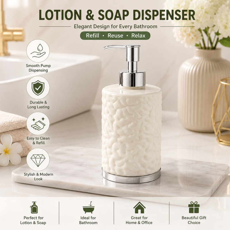 Hands Sanitizer Dispenser Bottle Kitchen Refillable Liquid Soap and Lotion Dispensers Bottle,