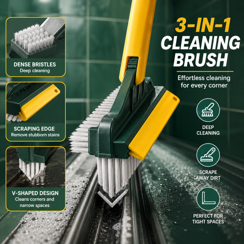2 in 1 Brush Mop