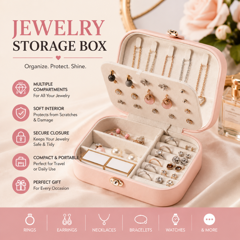 LEATHER jEWELLERY bOX BIG (with Box packing High Quality)