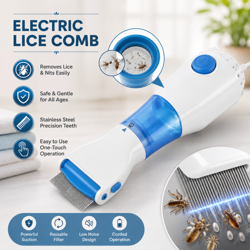 V Comb Head Lice Machine, V Comb Head Lice Removal Machine Anti Lice Machine