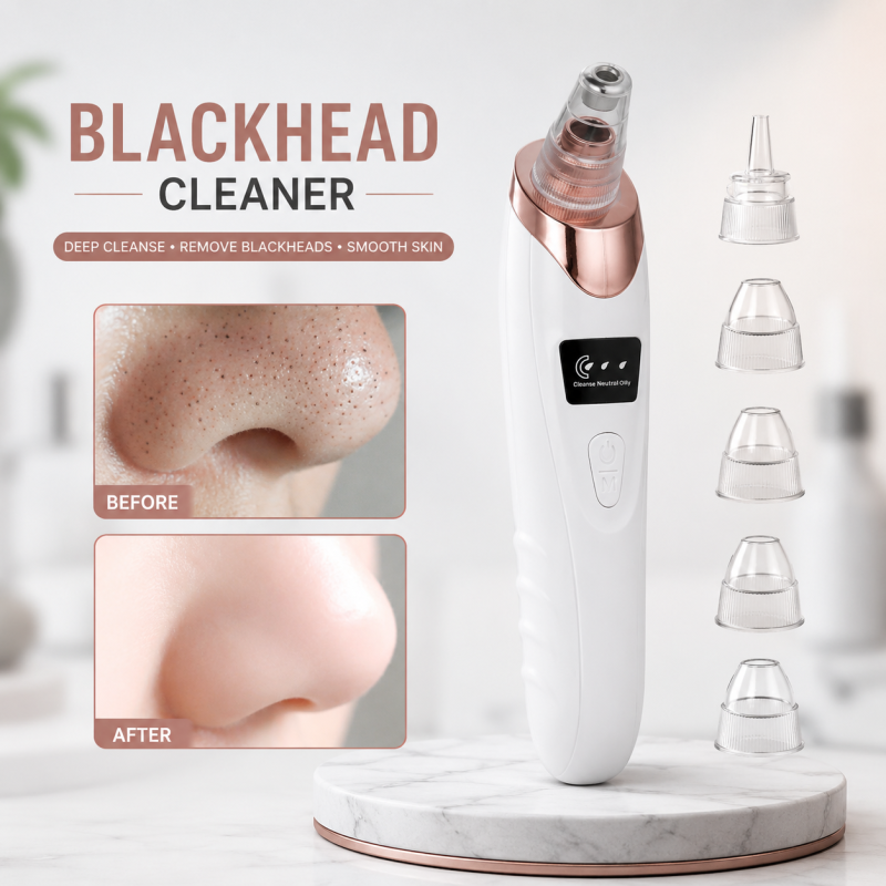Rechargeable Electric Blackhead Remover Machine - Durable and Practical Pore Cleaner