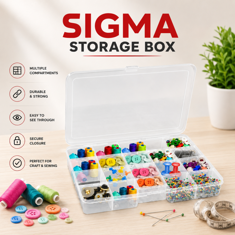20 Compartment Craft Plastic Storage Case Box Jewellery Storage Box