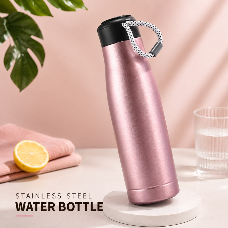 The Fashion Stainless Steel Bottle Vacuum Insulated Bottle, Water Bottle 500ml Stainless Steel Bottle