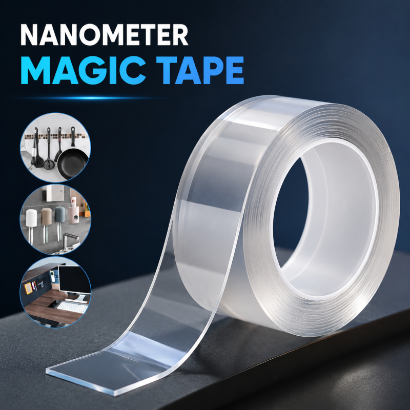 (3 METER) Double Sided Magic Nano Tape