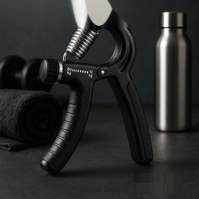 Adjustable Hand Grip Strengthener 10–60kg – Forearm & Finger Exerciser