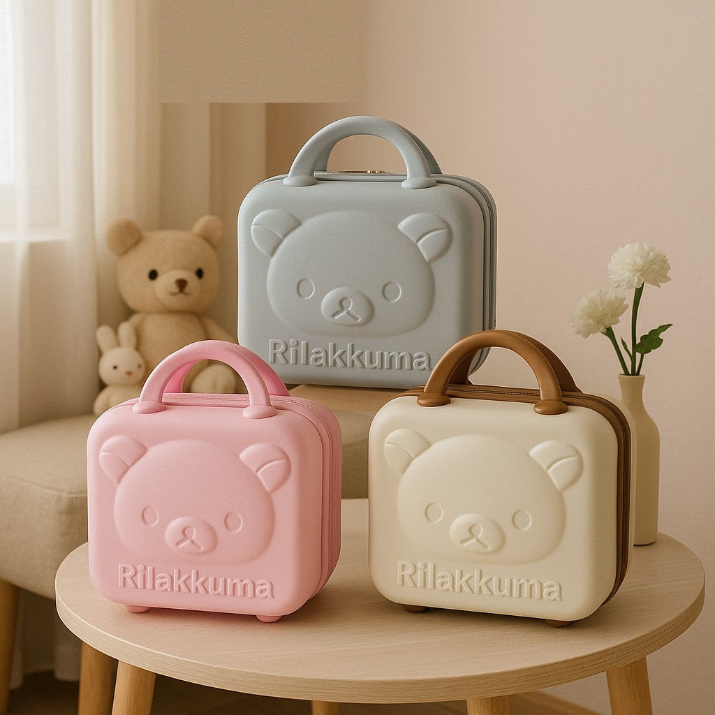 Cute & Compact Travel Cosmetic Bag | Durable Makeup Handbag