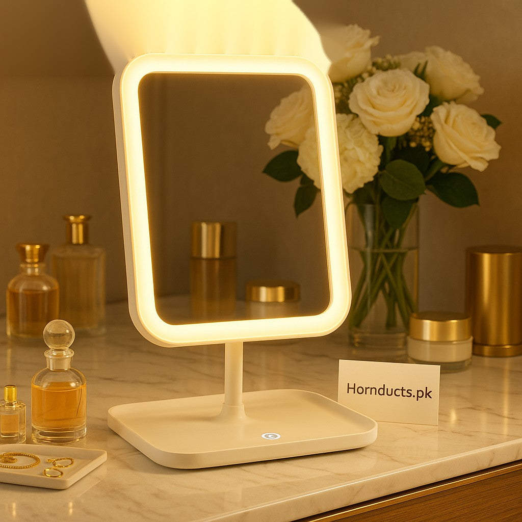 LED Touch Control Vanity Mirror with Adjustable Lighting