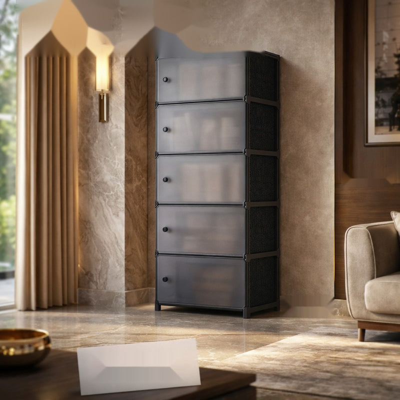 Luxury 6-Layer Multi-Purpose Storage Cabinet Organizer – Modern Stackable Drawer Unit for Bedroom, Closet, Office & Home | by