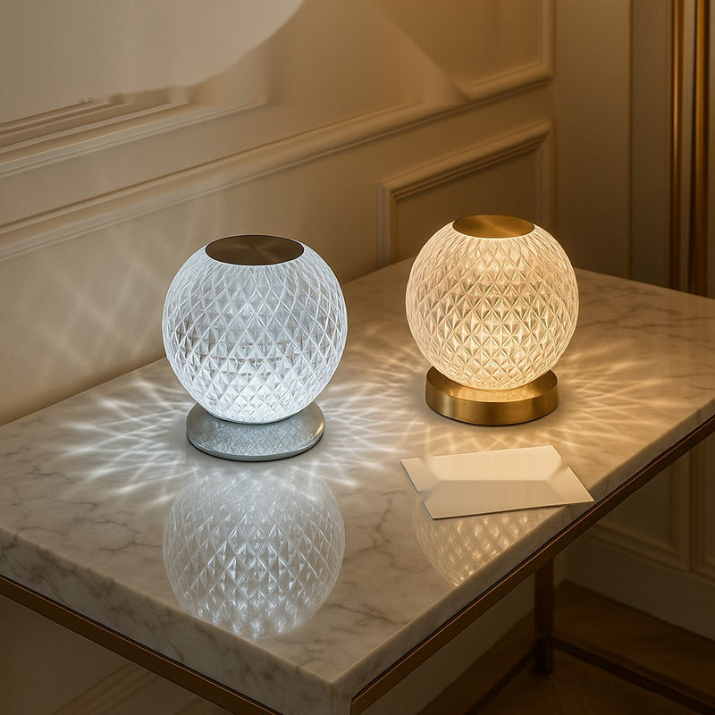Luxury Crystal LED Table Lamp – Modern Decorative Lighting