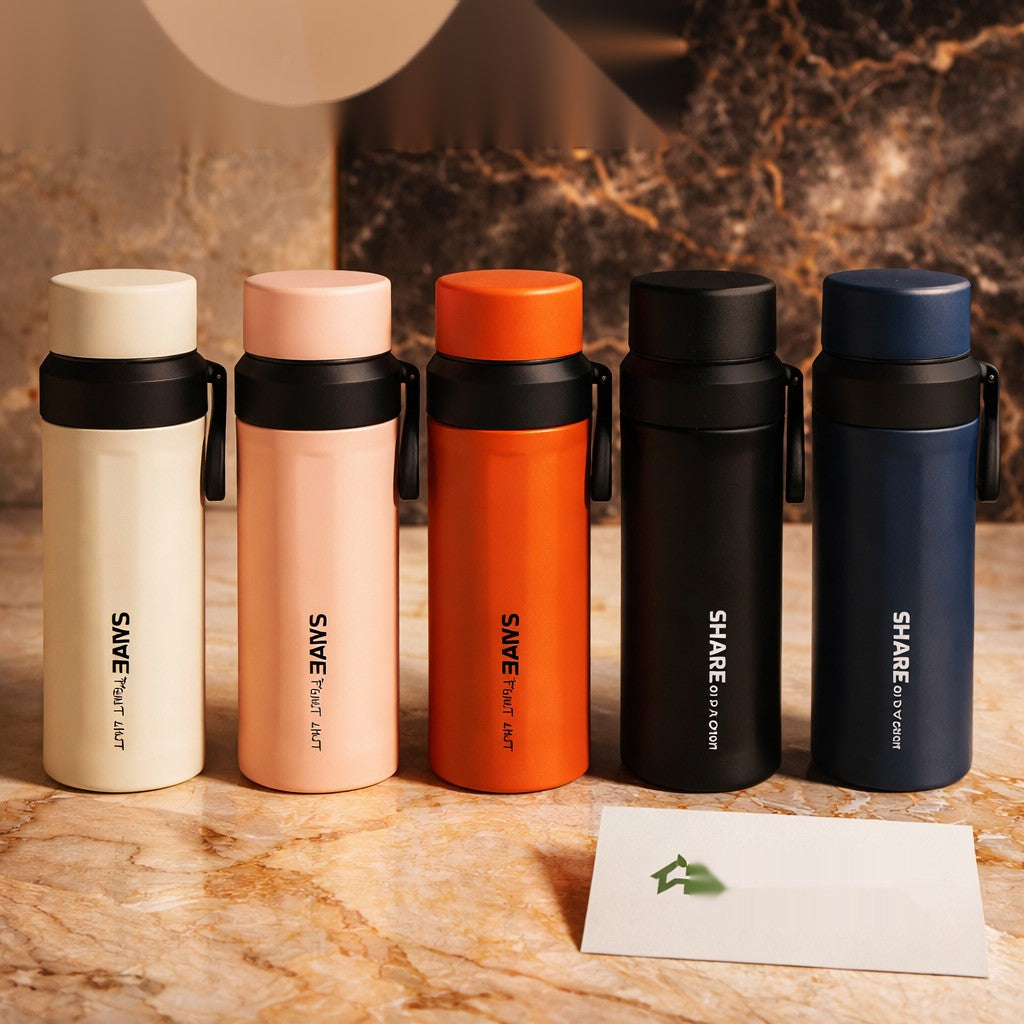 Luxury Insulated Stainless Steel Water Bottle – Leak-Proof, Thermal Flask